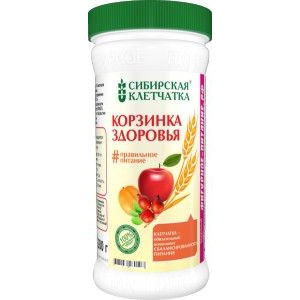 СИБИРСКАЯ КЛЕТЧАТКА КОРЗИНКА ЗДОРОВЬЯ 280Г.